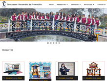 Tablet Screenshot of conceptosrecuerdos.com